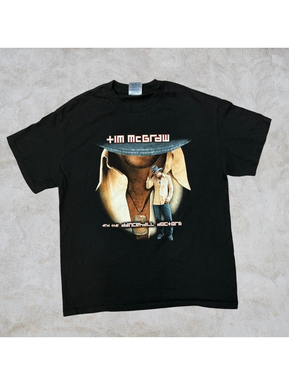 Vintage Tim McGraw Dancehall Doctors Tour T Shirt 2003 L